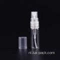 transparante parfum waterfles lege fles